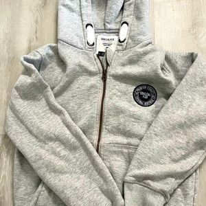 SoulCal &Co kids gray zip up sweatshirt